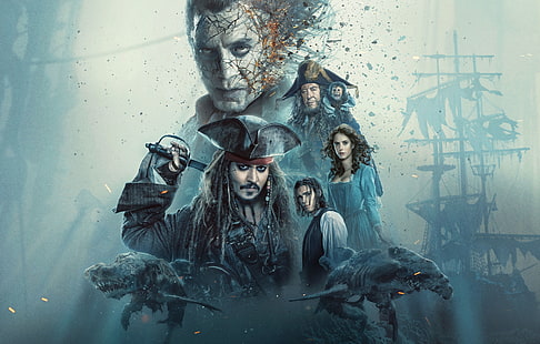 캐리비안의 해적 : 죽은 남자 이야기, 영화, 캐리비안의 해적, HD 배경 화면 HD wallpaper