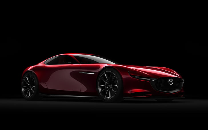 Mazda RX Vision Concept 2015, concetto Mazda, Sfondo HD