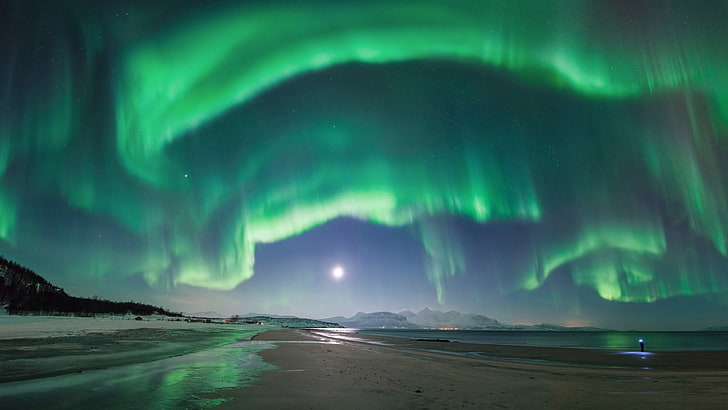 Aurora Borealis, NASA, Sterne, Himmel, Planet, Galaxie, Wissenschaft, Aurorae, HD-Hintergrundbild