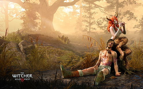 The Witcher 3 Wild Hunt Сукубусът, Wild, Witcher, Hunt, Succubus, HD тапет HD wallpaper