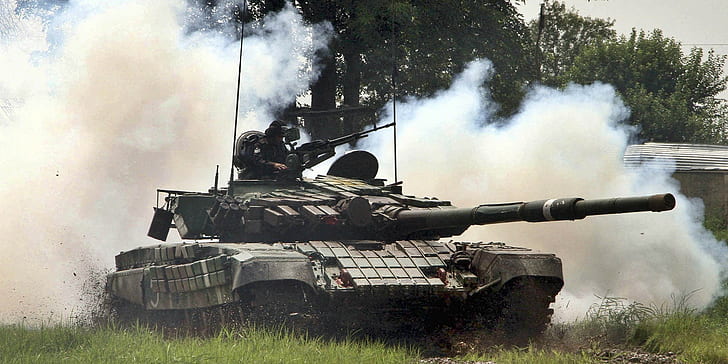 72 Ajeya, indische Armee, Panzer, HD-Hintergrundbild