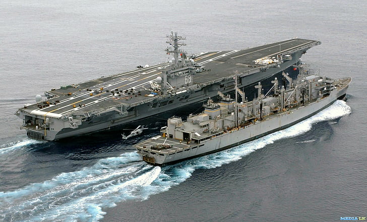 военен кораб, самолетоносач, превозно средство, кораб, военен, депо кораб, USS Nimitz, HD тапет