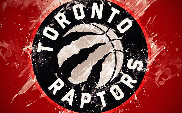 Баскетбол, Торонто Рэпторс, Лого, НБА, HD обои