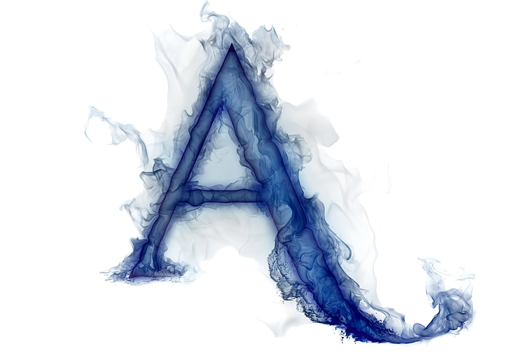 Blue R letter clip art, smoke, gas, letter, Litera, HD wallpaper |  Wallpaperbetter