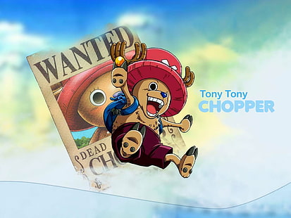 аниме, доктор, едно парче, пирати, сламена шапка, Тони Чопър, HD тапет HD wallpaper