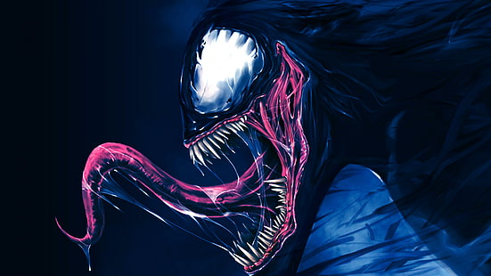 Venom Artwork 4K, อาร์ตเวิร์ค, พิษ, วอลล์เปเปอร์ HD HD wallpaper