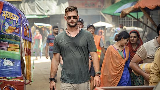 Extraction, Chris Hemsworth, Fond d'écran HD HD wallpaper