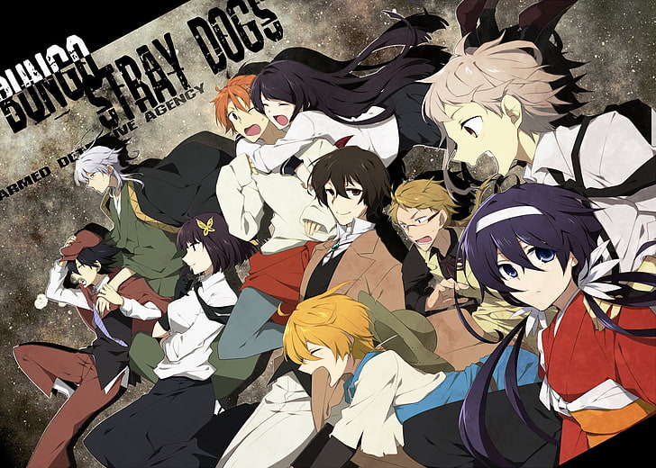 Anime, Bungou Sokak Köpekleri, HD masaüstü duvar kağıdı
