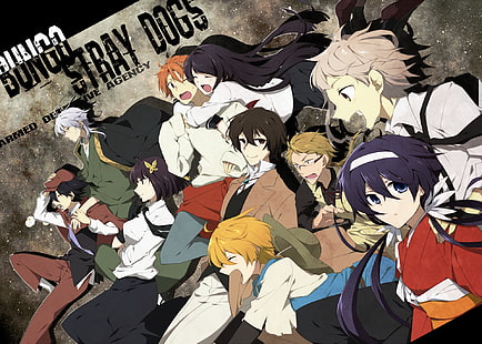 Anime, Bungou Sokak Köpekleri, HD masaüstü duvar kağıdı HD wallpaper