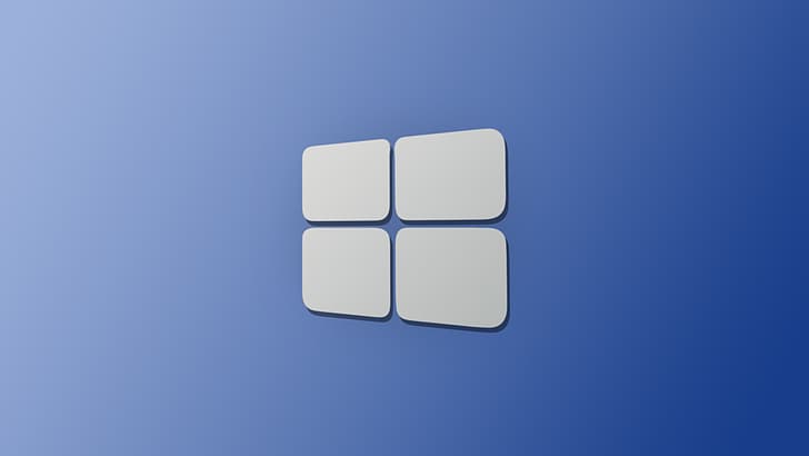 Windows 10, minimalizm, czyszczenie, kolorowe, Tapety HD
