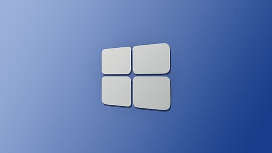  Windows 10, minimalism, cleaning, colorful, HD wallpaper HD wallpaper