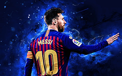 Sepak Bola, Lionel Messi, Argentina, FC Barcelona, Wallpaper HD HD wallpaper