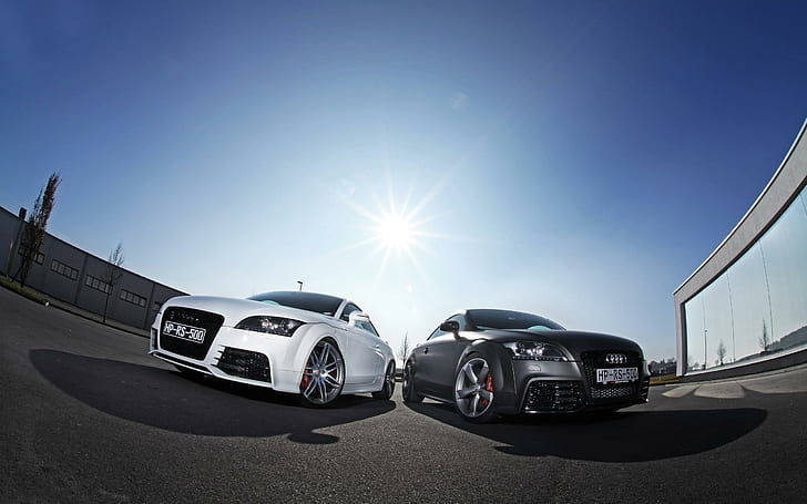 HPerformance Audi TT RS 2014, 2 audi coupe, audi, 2014, performans, araba, HD masaüstü duvar kağıdı