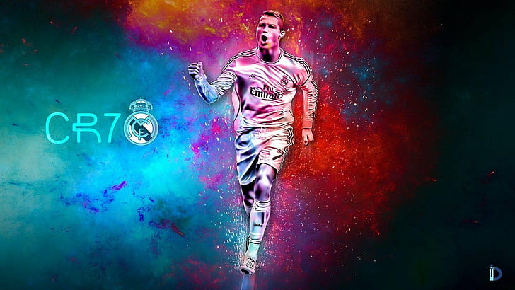 CR7, Cristiano Ronaldo, soccer, sports, HD wallpaper