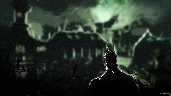DC ist das Arkham Knight Batman-Poster, Batman, HD-Hintergrundbild