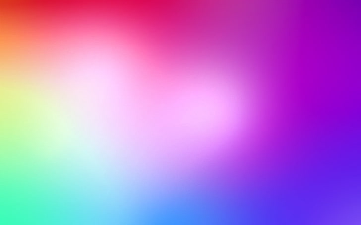 multicolored illustration, spots, rainbow, background, light, HD wallpaper