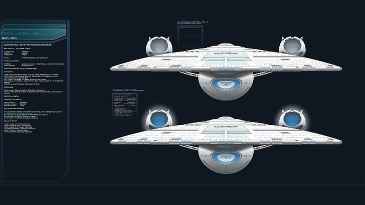 Star Trek, USS Enterprise (nave espacial), Fondo de pantalla HD