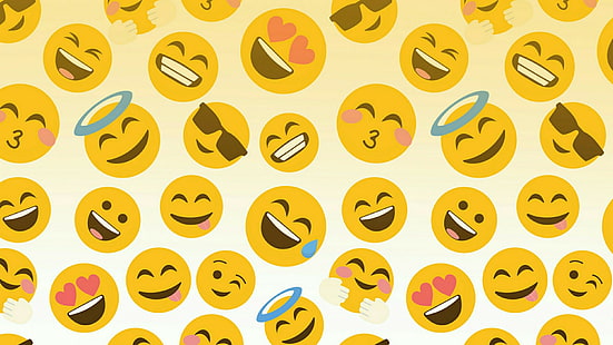 emoji, di mana-mana, Wallpaper HD HD wallpaper