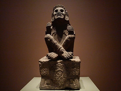 Mexique, aztèque, statue, Fond d'écran HD HD wallpaper