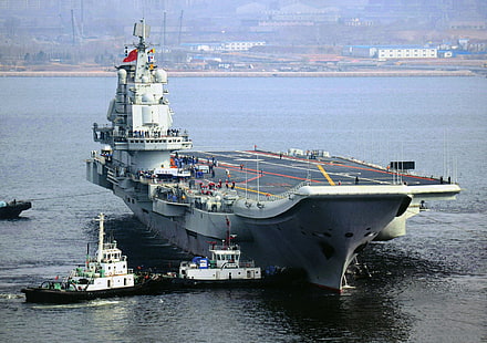okręt wojenny, lotniskowiec, pojazd, statek, wojsko, Tapety HD HD wallpaper