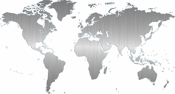Sfondo bianco, arte digitale, mappa del mondo, continenti, Europa, Asia, America del Nord, Sud America, Africa, Australia, mappa, mondo, Sfondo HD HD wallpaper