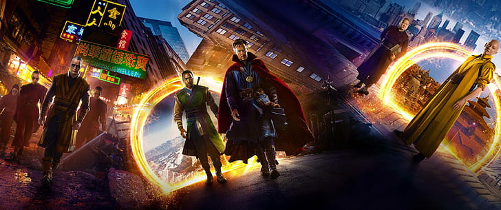 Marvel Cinematic Universe, Doctor Strange, ultrawide, HD tapet
