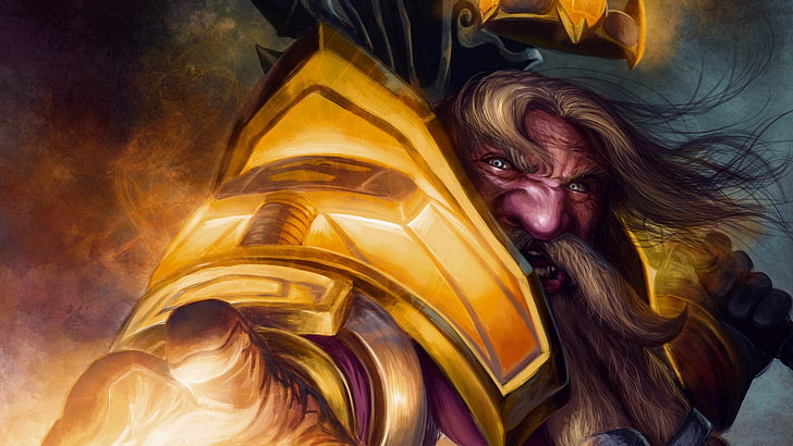 ชายในวอลล์เปเปอร์ดิจิทัลสูทสีน้ำตาลศิลปะแฟนตาซี World of Warcraft วิดีโอเกม, วอลล์เปเปอร์ HD
