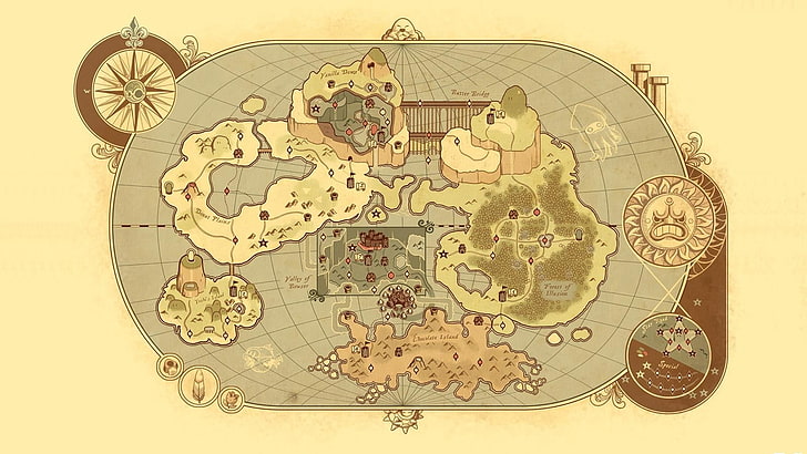 Super Mario, mapa, Tapety HD