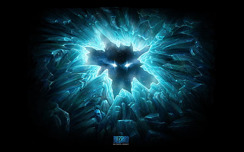 Blizzard World of Warcraft Lich King тапет, видео игри, Blizzard Entertainment, лед, HD тапет HD wallpaper