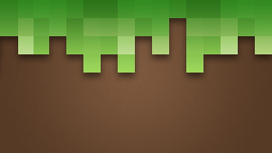 เพชรสิ่งสกปรก Minecraft หญ้า, วอลล์เปเปอร์ HD HD wallpaper