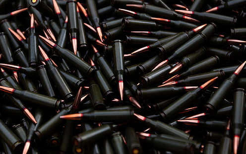 lote de bala negra, municiones, arma, .247, Fondo de pantalla HD HD wallpaper