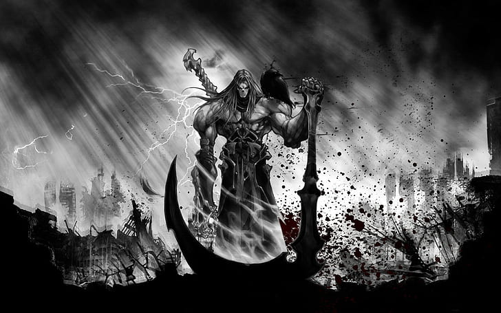 Dark Siders, ความตาย, นักขี่ม้าสี่คนของ Apocalypse, วอลล์เปเปอร์ HD