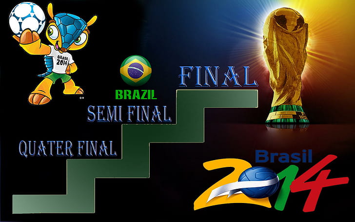 2014 FIFAワールドカップブラジル準決勝、1920x1200、2014 FIFAワールドカップ、ブラジル、準決勝、FIFA、FIFAワールドカップ、ブラジルFIFAワールドカップ、 HDデスクトップの壁紙
