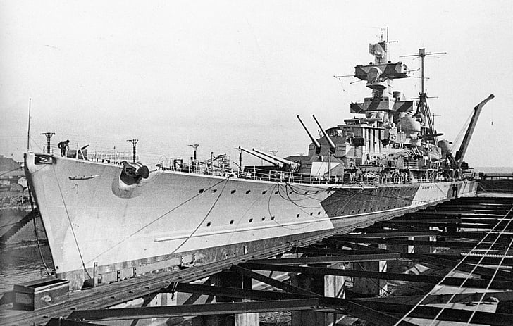 軍艦、ドイツ海軍、巡洋艦、ドイツ巡洋艦アドミラルヒッパー、軍艦、 HDデスクトップの壁紙