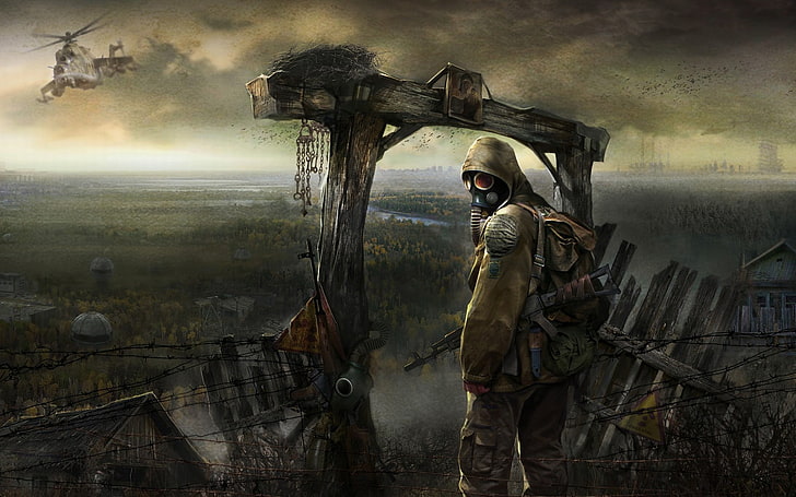 หน้ากากแก๊ส S.T.A.L.K.E.R .: Call Of Pripyat วิดีโอเกม, วอลล์เปเปอร์ HD