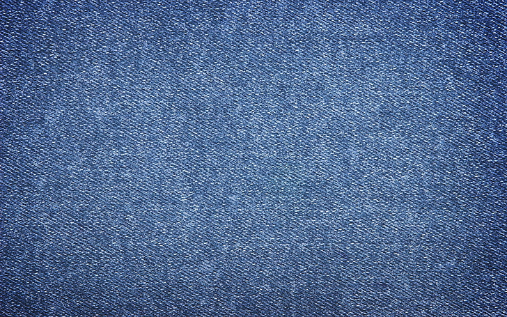 niebieska tkanina dżinsowa, niebieski, tło, dżinsy, tekstura, tkanina, materiał, Tapety HD