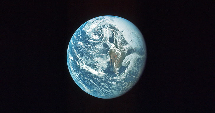Apollo, luar angkasa, NASA, Bumi, Wallpaper HD