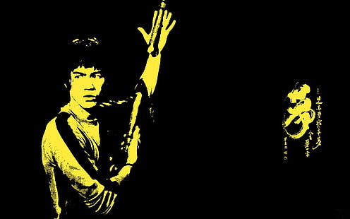 Bruce Lee wchodzi na tapetę smoka, Aktorzy, Bruce Lee, Tapety HD HD wallpaper