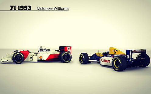 Formel 1, Autos, Williams, Vintage, McLaren, Senna, Gran Prix, HD-Hintergrundbild HD wallpaper