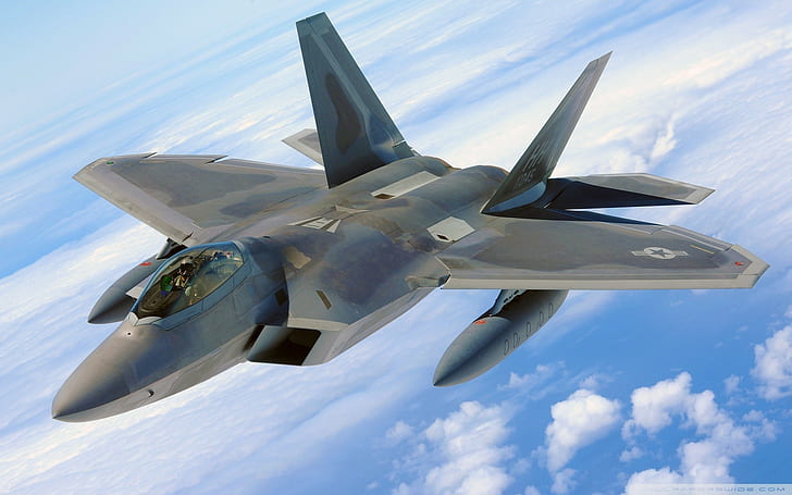 Kampfflugzeuge, F22-Raptor, HD-Hintergrundbild