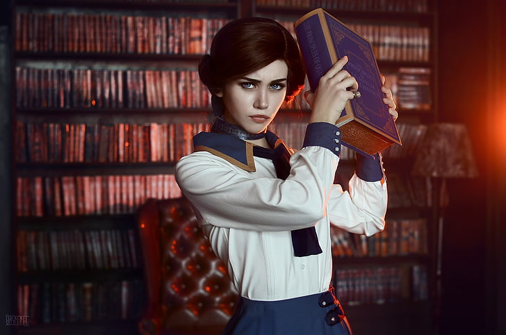 cosplay, BioShock Infinite, women, Elizabeth (BioShock), HD wallpaper
