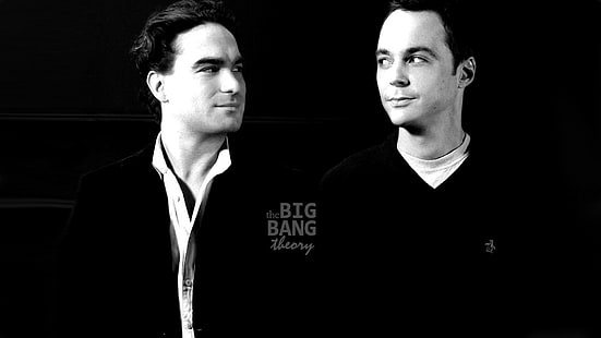 Leonard Hofstadter, Sheldon Cooper, The Big Bang Theory, HD wallpaper HD wallpaper