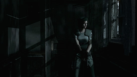 игровое приложение, Resident Evil, Resident Evil HD Remaster, Jill Valentine, особняк Спенсера, Steam (программное обеспечение), HD обои HD wallpaper