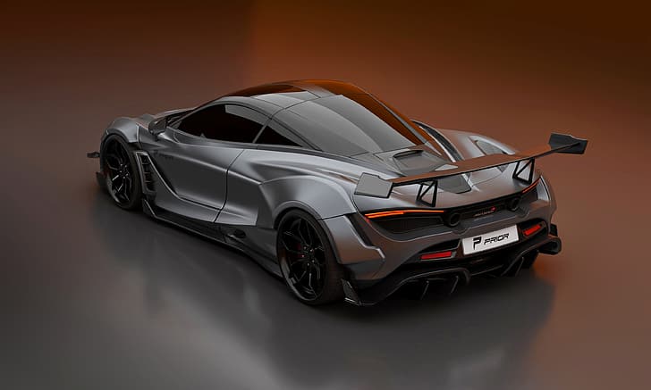 McLaren, Prior Design, среднемоторный, 2020, 720S, широкофюзеляжный, HD обои