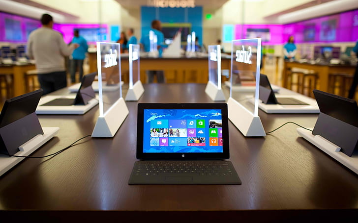 Microsoft Surface Pro Windows 8 Tablet, pencereler, tablet, microsoft, yüzey, yüksek teknoloji, HD masaüstü duvar kağıdı
