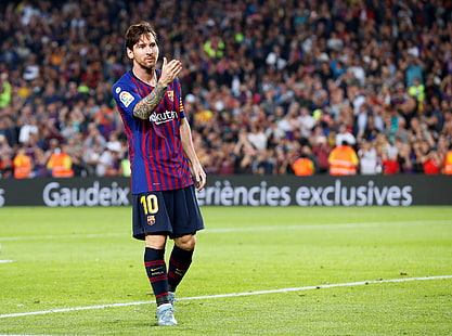 Fotboll, Lionel Messi, argentinska, FC Barcelona, HD tapet HD wallpaper