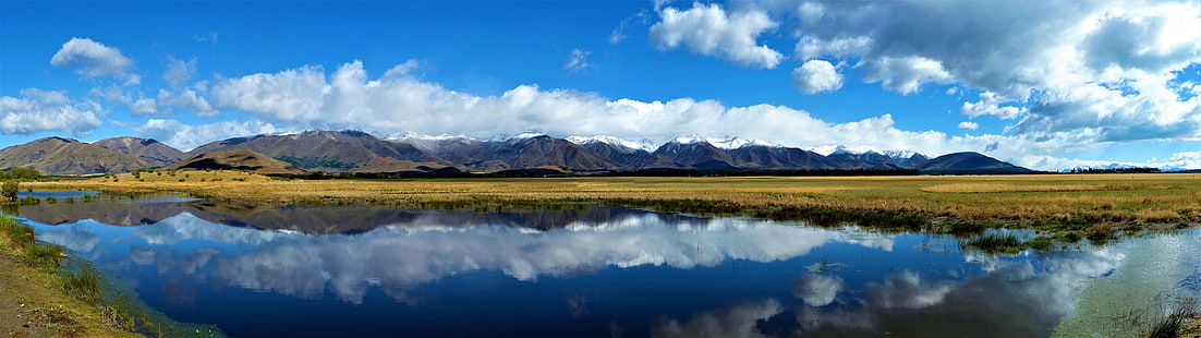 Новая Зеландия, гора Кука, пейзаж, HD обои HD wallpaper
