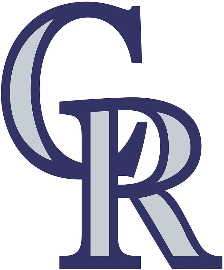 Colorado Rockies, Logotype, Major League Baseball, Sfondo HD, sfondo telefono