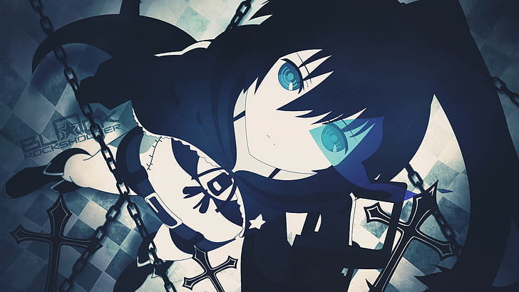 Anime, Anime Girls, Black Rock Shooter, Kuroi Mato, HD-Hintergrundbild