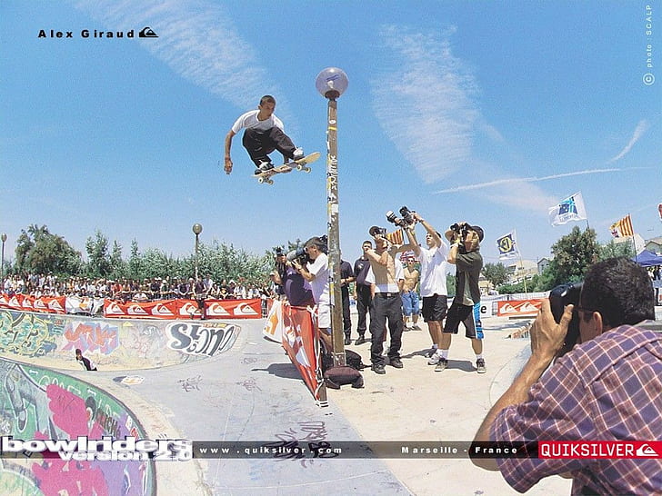 Skateboarding HD, sports, skateboarding, HD wallpaper